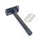 Manual adjustment of imported stainless steel blade double side safety razor head shaving razor