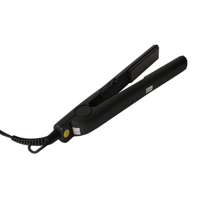 Professional Titanium hair iron straightener with led flat irons wholesale private label customize hair straightener