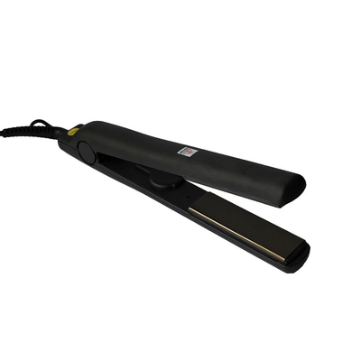 Professional Titanium hair iron straightener with led flat irons wholesale private label customize hair straightener