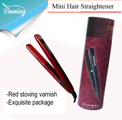Electric Smart Red Hair Straightening Tools Adjustable Temp For Hair Styling