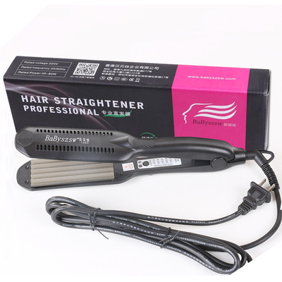 High Temperature Hair Straightening Tools Flat Or Wave Plate With LED Display